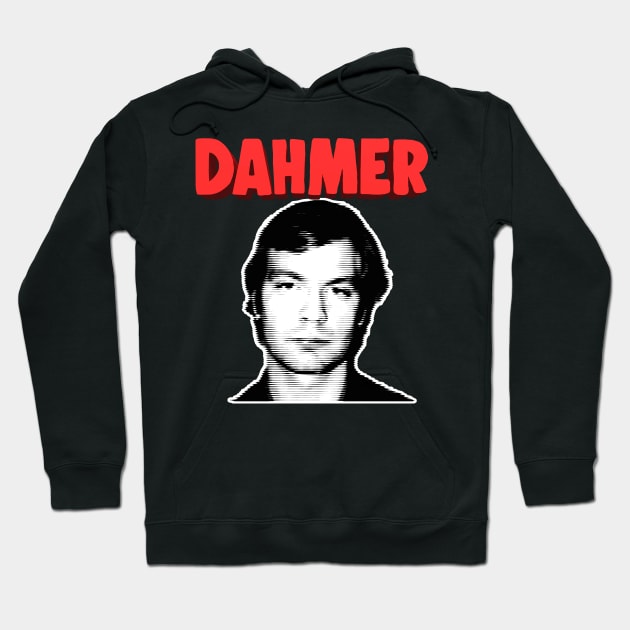 Jeffrey Dahmer #4 ∆∆∆ Retro Graphic Design Artwork Hoodie by DankFutura